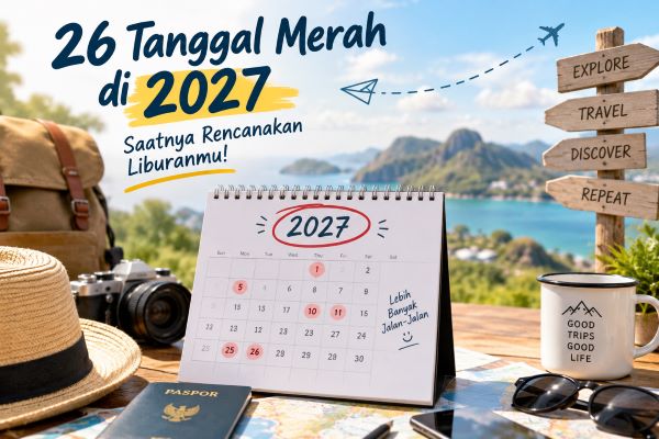 Jangan Sampai Terlewat! Ini 26 Tanggal Merah 2027, Waktu yang Pas untuk Rencanakan Liburan