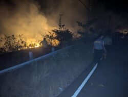 Karhutla Batam Muncul di 3 Titik, Polisi-TNI dan Damkar Bergerak hingga Malam