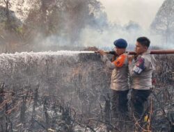 Karhutla Lingga Masuk Hari ke-15, 28 Hektare Terbakar! Bara Api Masih Mengancam