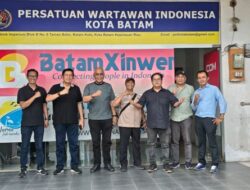 Akhmad Munir Sambangi Sekretariat PWI Batam, Tekankan Kekompakan dan Independensi