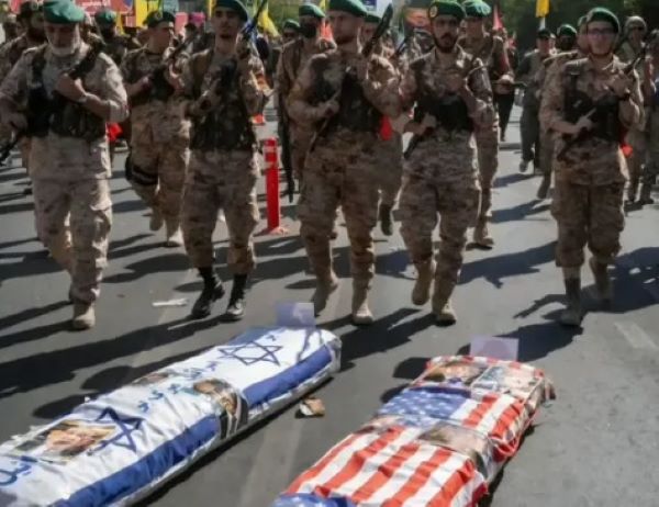 Iran Kirim Pesan Keras ke Trump dan Netanyahu, Peti Mati Dibawa dalam Pawai Besar