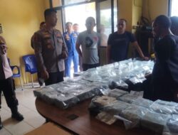Geger! 65 Kg Sabu Asal Malaysia Masuk Bengkalis, Polisi Bekuk 3 Pelaku