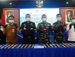Speedboat Kabur, Tas Dibuang ke Laut! TNI AL Temukan 240 Cartridge Vape Mengandung Etomidate di Karimun