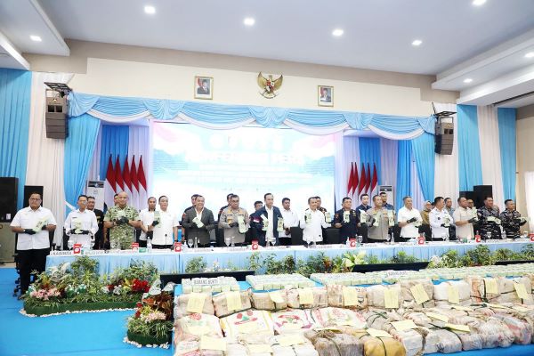 800 Kg Ketamine HCl Disita di Batam, Amsakar Apresiasi Sinergi Aparat Bongkar Jaringan Narkoba