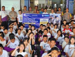 Polresta Barelang Kenalkan SPMB SMA Kemala Taruna Bhayangkara ke Pelajar Batam