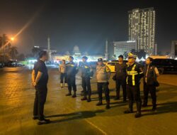 Nobar Timnas vs Thailand di Engku Putri Dikawal 25 Polisi