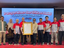 JNE Kantongi Sertifikat Halal BPJPH, Perkuat Jaminan Penanganan Kiriman