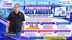 Sertifikat Lama Tak Berlaku, SMSI Kepri Wajibkan Anggota Daftar Ulang hingga 31 Oktober