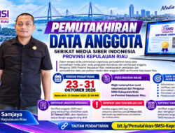 Sertifikat Lama Tak Berlaku, SMSI Kepri Wajibkan Anggota Daftar Ulang hingga 31 Oktober