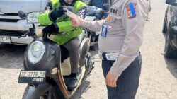 Polantas Karib Turun ke Jalan, Satlantas Polresta Barelang Edukasi Pengendara di K-Square