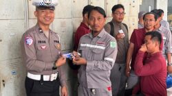 Cegah Kecelakaan di Jalan, Satlantas Polresta Barelang Edukasi Karyawan Batamindo