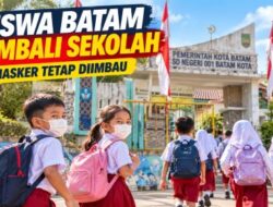 Sekolah Batam Kembali PTM 1 Oktober 2026, Siswa dan Guru Diminta Tetap Pakai Masker