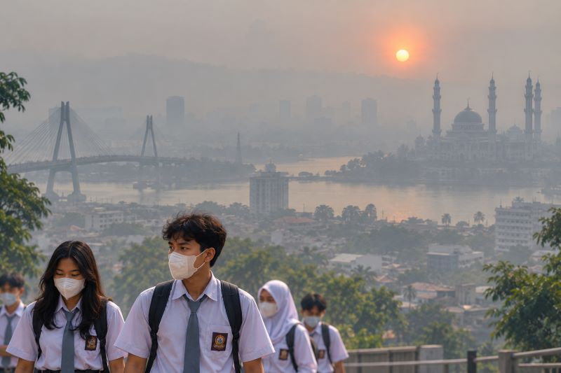 Indeks Udara Batam 138, Tanjungpinang 161, Siswa SMA-SMK Seharusnya Belajar dari Rumah